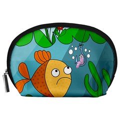 Fish and worm Accessory Pouches (Large) 