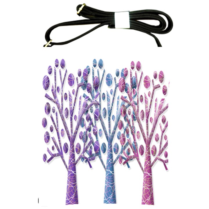 Magical pastel trees Shoulder Sling Bags