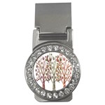 Magical autumn trees Money Clips (CZ)  Front