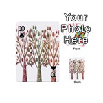 Magical autumn trees Playing Cards 54 (Mini)  Front - Spade10