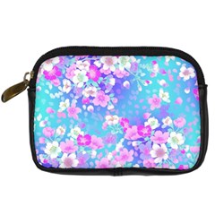 Colorful Pastel Flowers  Digital Camera Cases by Brittlevirginclothing