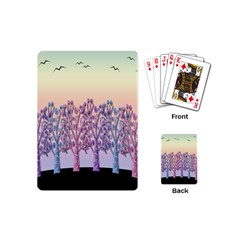 Magical Hill Playing Cards (mini)  by Valentinaart