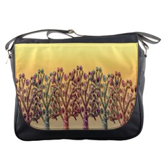 Magical Sunset Messenger Bags by Valentinaart