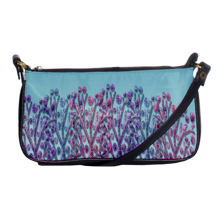 Blue magical landscape Shoulder Clutch Bags