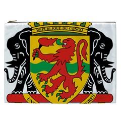 Coat Of Arms Of The Republic Of The Congo Cosmetic Bag (xxl)  by abbeyz71