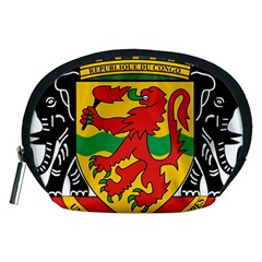 Coat Of Arms Of The Republic Of The Congo Accessory Pouches (medium)  by abbeyz71