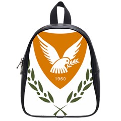 Coat Of Arms Of Cyprus School Bags (small)  by abbeyz71