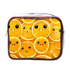 Cute Orange  Mini Toiletries Bags by Brittlevirginclothing