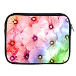 Rainbow Flower Apple iPad 2/3/4 Zipper Cases Front