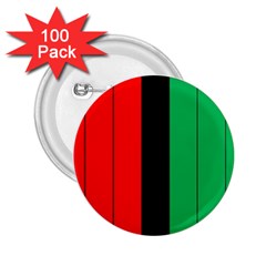 Kwanzaa Colors African American Red Black Green  2 25  Buttons (100 Pack)  by yoursparklingshop
