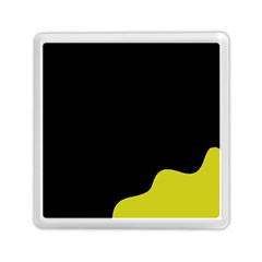 Black And Yellow Memory Card Reader (square)  by Valentinaart