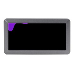 Purple And Black Memory Card Reader (mini) by Valentinaart