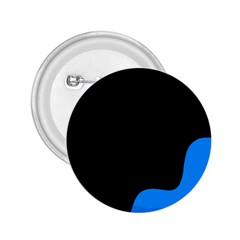 Blue and black 2.25  Buttons