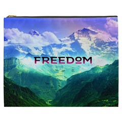 Freedom Cosmetic Bag (xxxl)  by Brittlevirginclothing