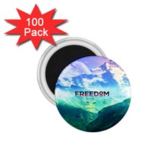 Freedom 1 75  Magnets (100 Pack) 