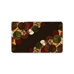 Autumn Bubbles Magnet (name Card) by Valentinaart