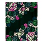 Green and pink bubbles Shower Curtain 60  x 72  (Medium)  60 x72  Curtain