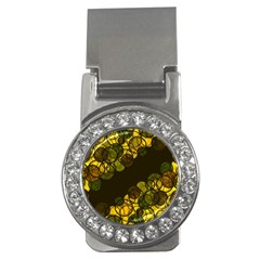 Yellow Bubbles Money Clips (cz)  by Valentinaart