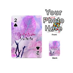 Magic Leaves Playing Cards 54 (mini)  by Brittlevirginclothing