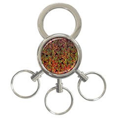 Red Corals 3-ring Key Chains by Valentinaart