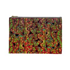 Red corals Cosmetic Bag (Large) 