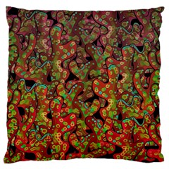 Red corals Large Cushion Case (One Side)