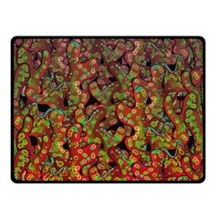 Red corals Double Sided Fleece Blanket (Small) 