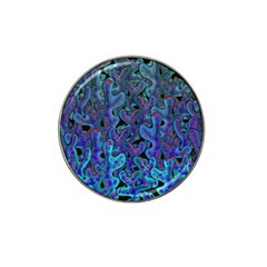 Blue Coral Hat Clip Ball Marker by Valentinaart