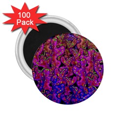 Purple Corals 2 25  Magnets (100 Pack) 