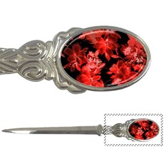 red flower  Letter Openers