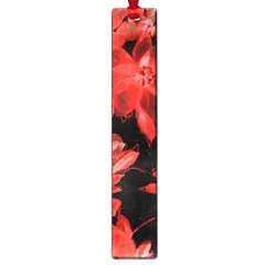 red flower  Large Book Marks