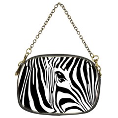 Animal Cute Pattern Art Zebra Chain Purses (two Sides)  by Amaryn4rt