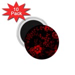 Small Red Roses 1.75  Magnets (10 pack)  Front