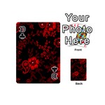Small Red Roses Playing Cards 54 (Mini)  Front - Club10