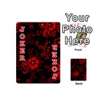 Small Red Roses Playing Cards 54 (Mini)  Front - Joker2