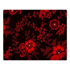 Small Red Roses Double Sided Flano Blanket (large)  by Brittlevirginclothing