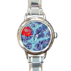     Round Italian Charm Watch by Brittlevirginclothing