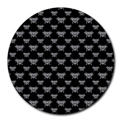 Body Part Monster Illustration Pattern Round Mousepads by dflcprints