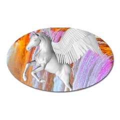 Pegasus Oval Magnet by icarusismartdesigns