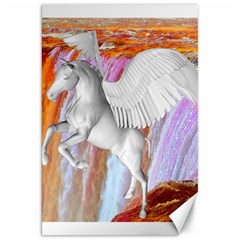 Pegasus Canvas 20  X 30   by icarusismartdesigns