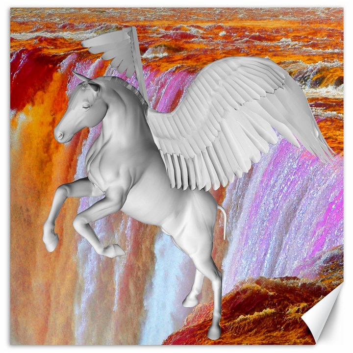 Pegasus Canvas 12  x 12  