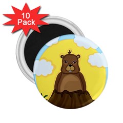 Groundhog Day  2 25  Magnets (10 Pack)  by Valentinaart