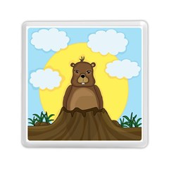 Groundhog Day  Memory Card Reader (square)  by Valentinaart