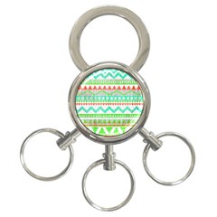 Cute Bohemian  3-ring Key Chains by Brittlevirginclothing