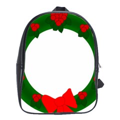 Holiday Wreath School Bags(large)  by Amaryn4rt