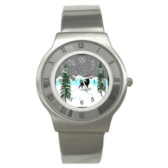 Rocky Mountain High Colorado Stainless Steel Watch by Amaryn4rt