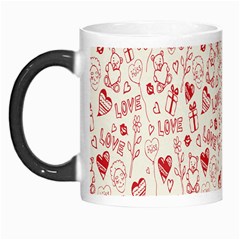 Heart Surface Kiss Flower Bear Love Valentine Day Morph Mugs