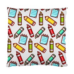 Seamless Pixel Art Pattern Standard Cushion Case (two Sides) by Amaryn4rt