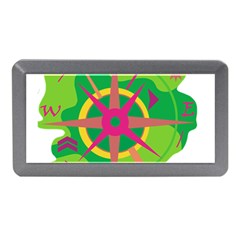 Green Navigation Memory Card Reader (mini) by Valentinaart