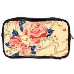 Beautiful Pink Roses  Toiletries Bags by Brittlevirginclothing